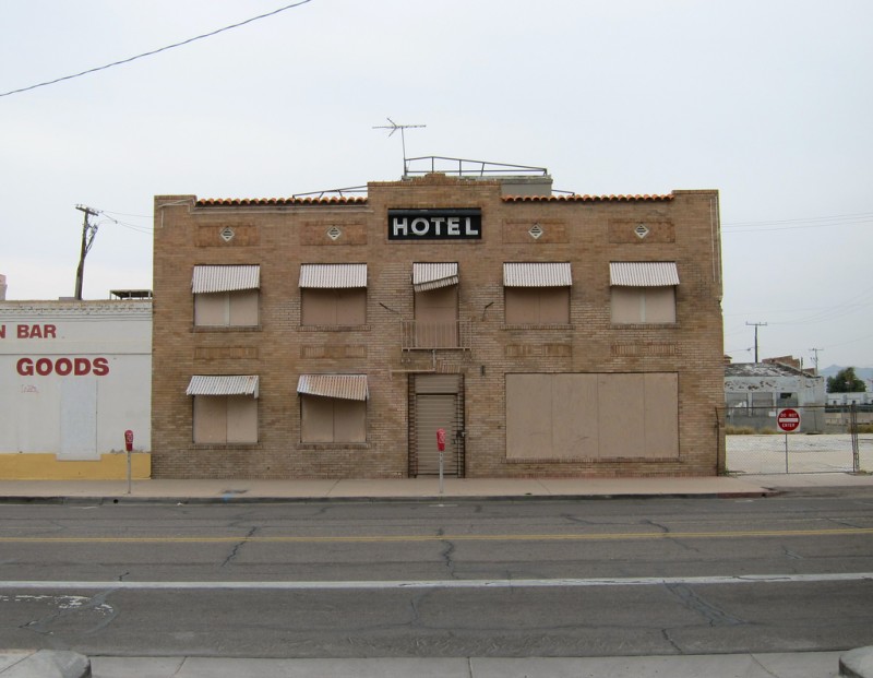 Abandoned hotel in Phoenix