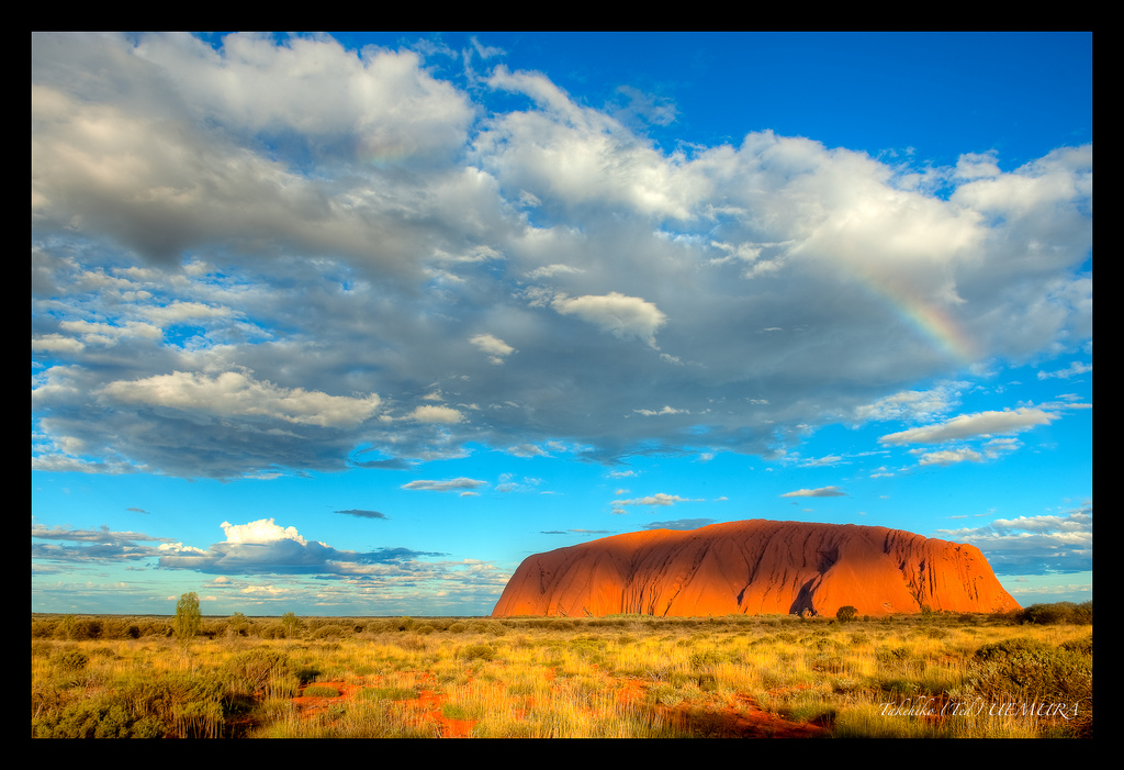 Ayers Rock in Urulu, Australia