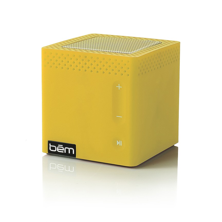 bÄ“m wireless: mobile speaker (yellow)