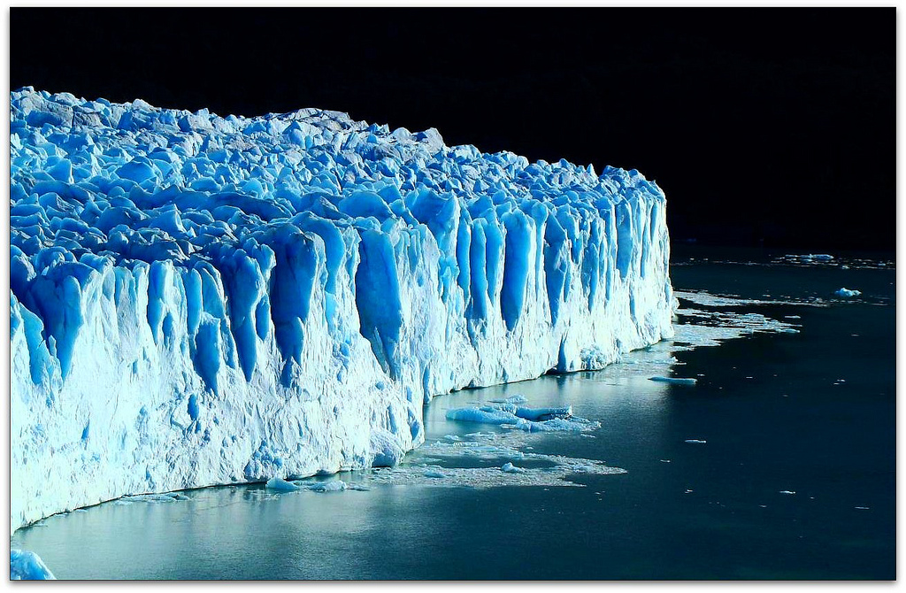Massive glacier in Argentina