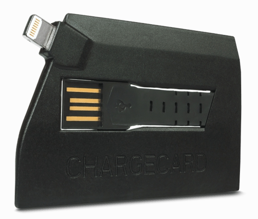 CHARGECARD Compact Travel Charger (iPhone)