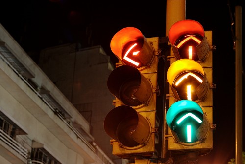 Confusing Traffic Signals, Buenos Aires