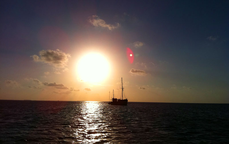 Key West Sunset from the Water