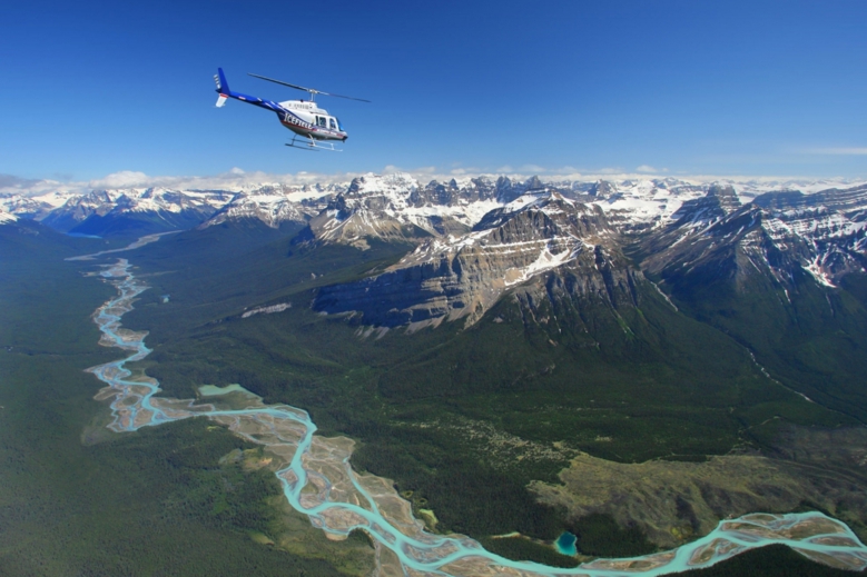 Helicopter Tour Over the Canadian Rockies (near Calgary)