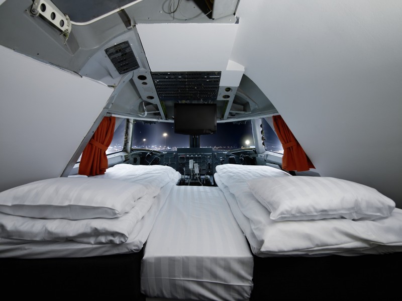 Jumbo Stay Hostel, Sweden (cockpit suite)