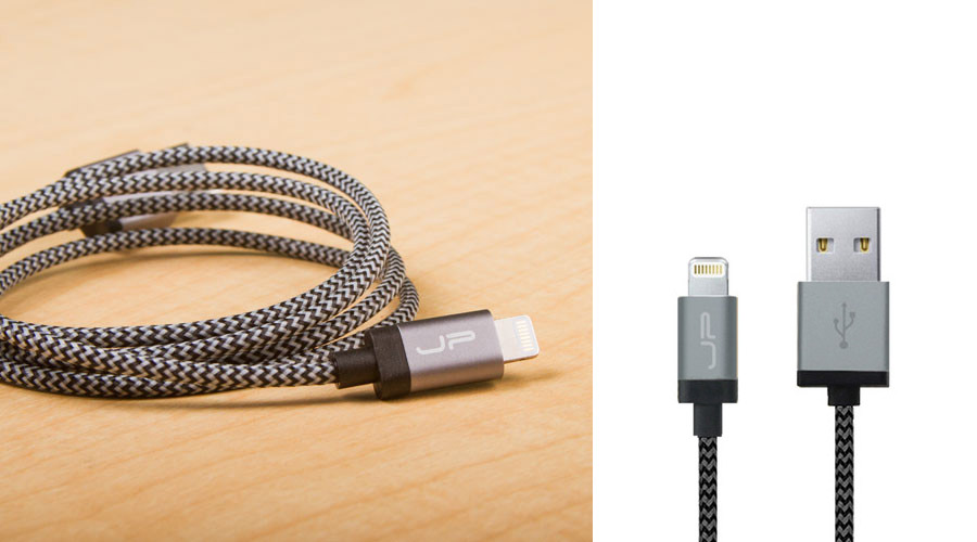 Juno Power Kaebo Cloth-covered Lightning Cable for iPhones