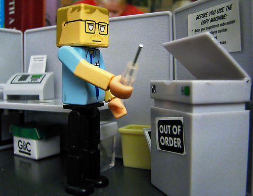 Lego Office Copier Technician
