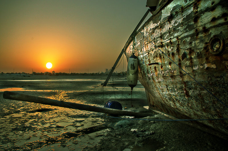 Decaying Marina Sunset, Manama, Bahrain