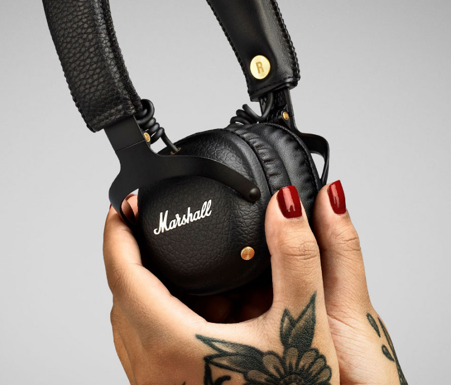 Marshall Mid Bluetooth Wireless Headphones (black)