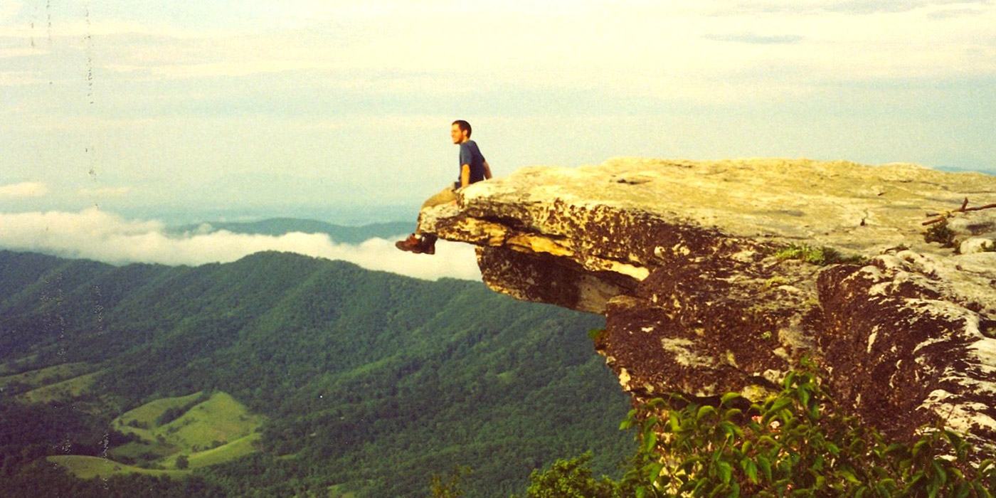 Atop McAfee Knob, Virginia