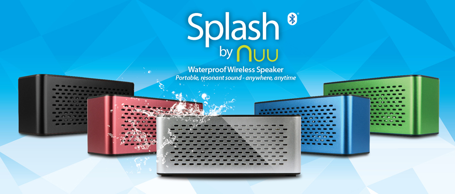 NUU Splash: Portable Waterproof Wireless Speaker