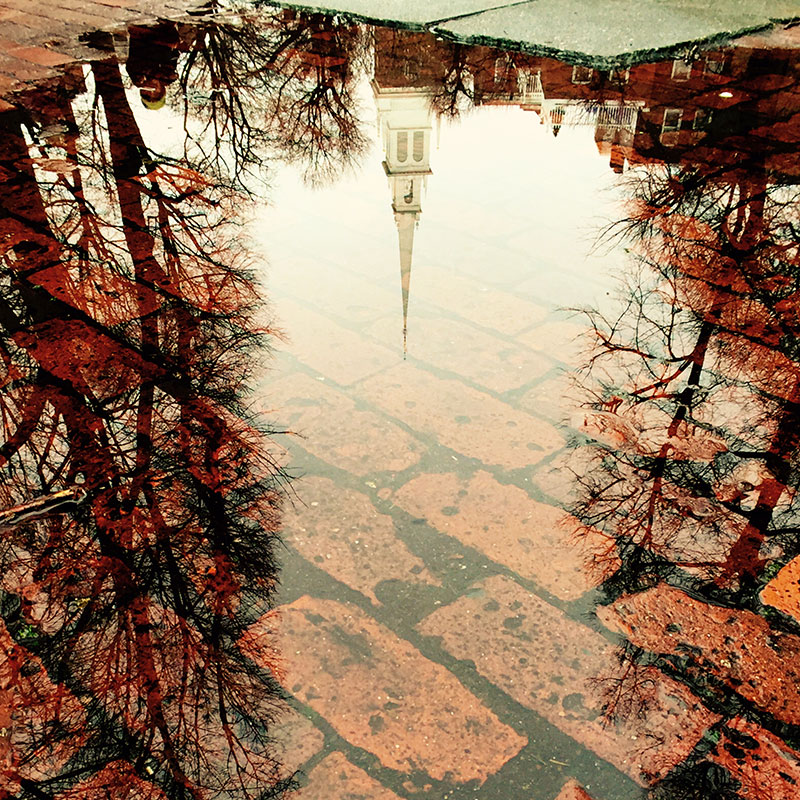 Reflection of Old North Church