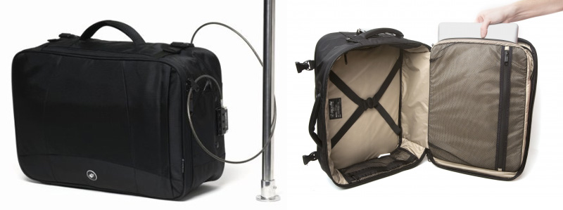 Pacsafe MetroSafe 400 - Convertible Carry-on Travel Bag