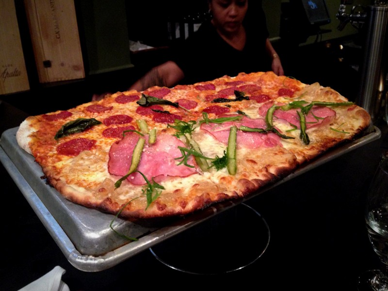Large Pizza at Todd English's Figs in North End, Boston