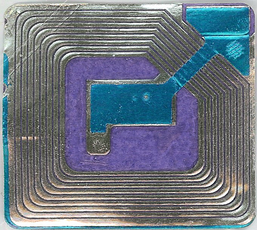 RFID Chip (Closeup)