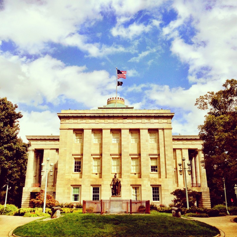 North Carolina State Capitol Building in Raleigh