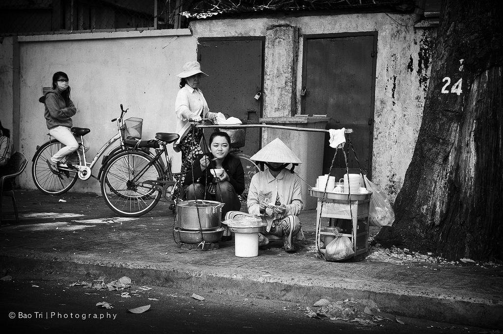 Street Life in Ho Chi Minh City, Vietnam