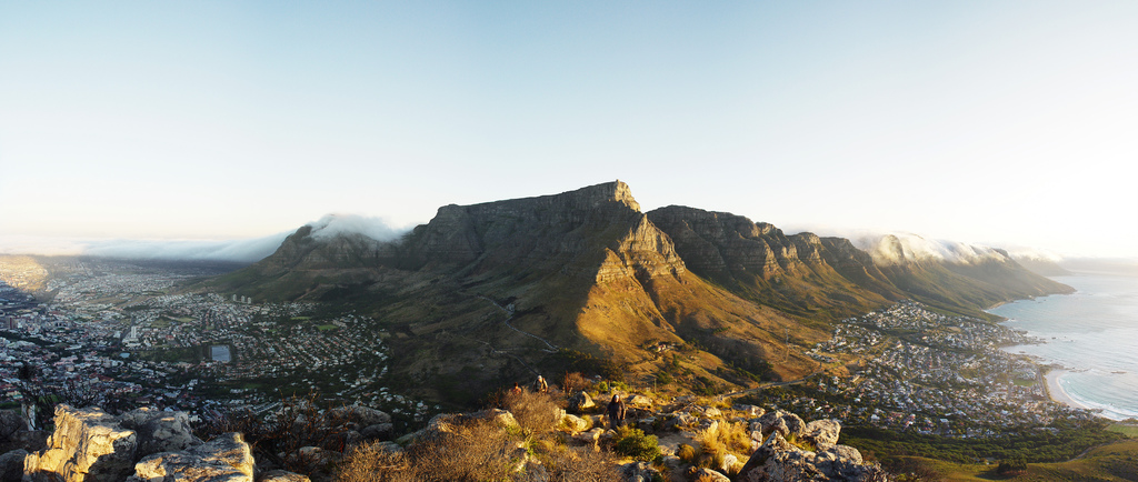 A View to Table Mountain, South Africa