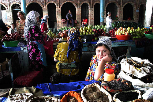 Market, Tajikistan