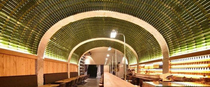 Tasting Room at By the Wine in Lisbon, Portugal