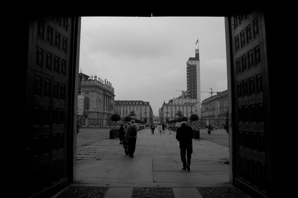 Torino: Vista dal Palazzo Reale