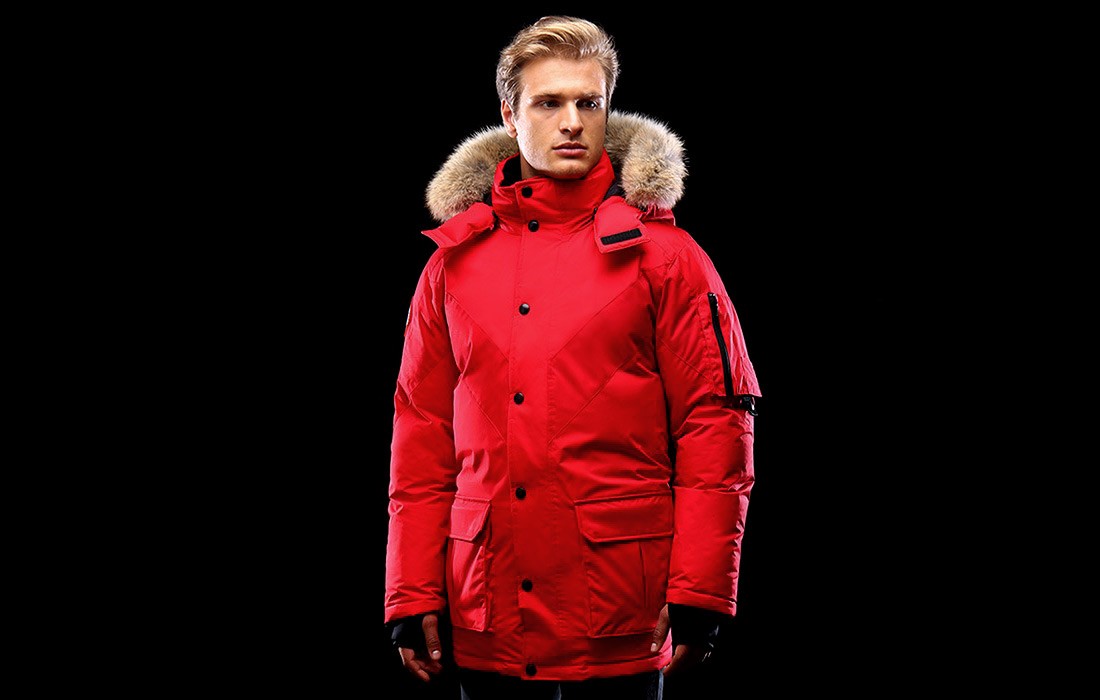 Triple F.A.T. Goose Hesselberg Coat (red)
