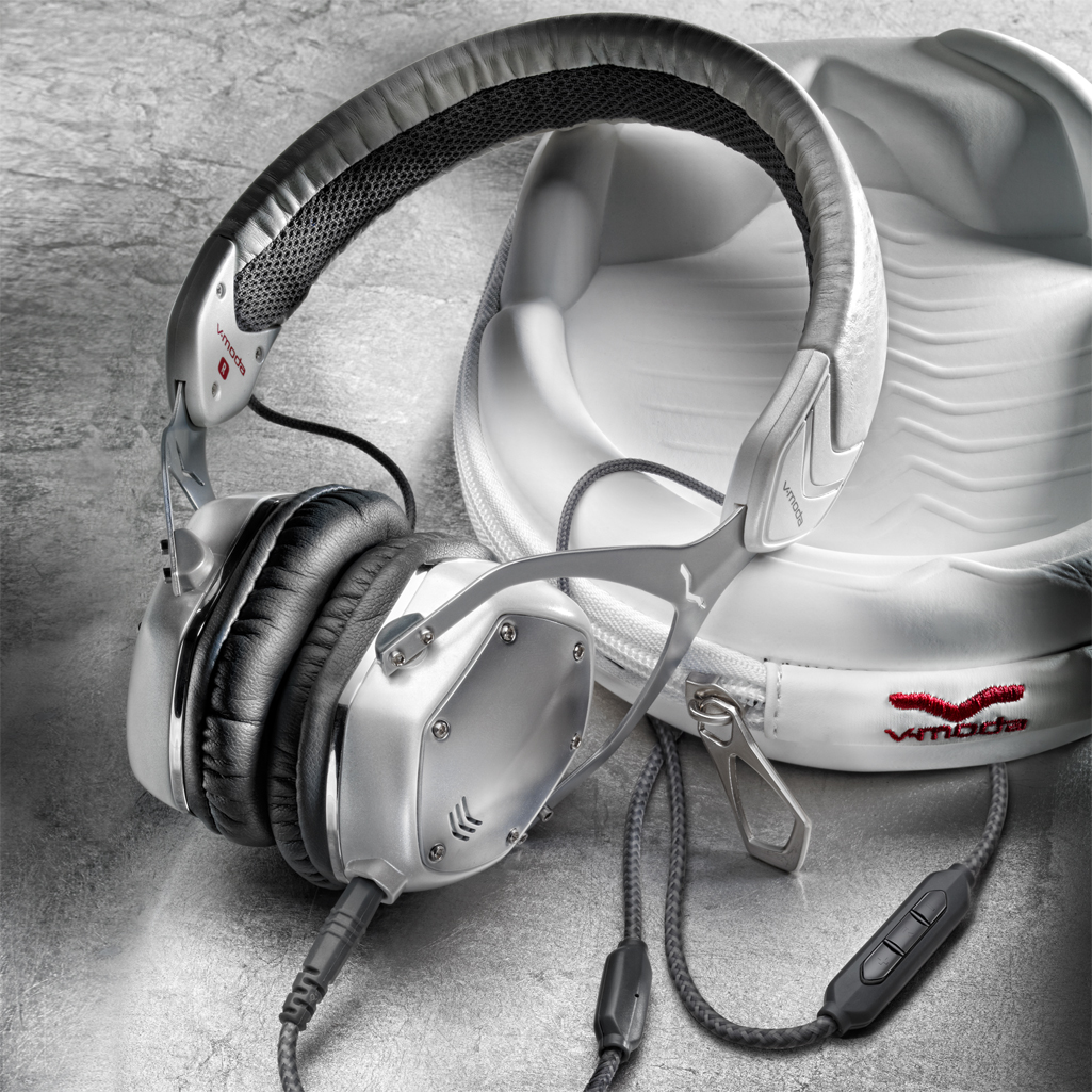 V-MODA Crossfade M-80 White Pearl Headphones