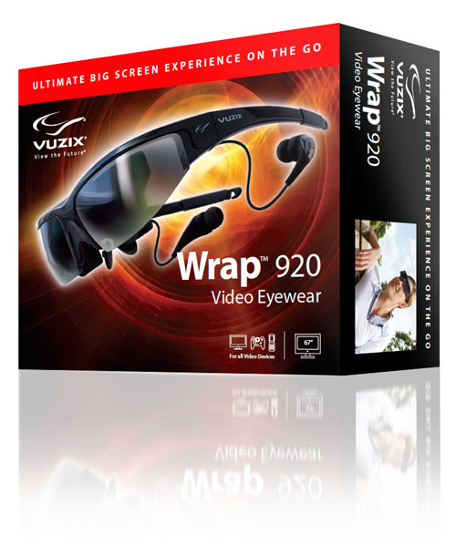Vuzix Wrap 920 Video Eyewear (product box)