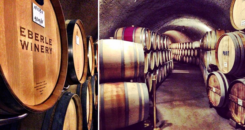 Wine Caves at Eberle Winery, Paso Robles, California