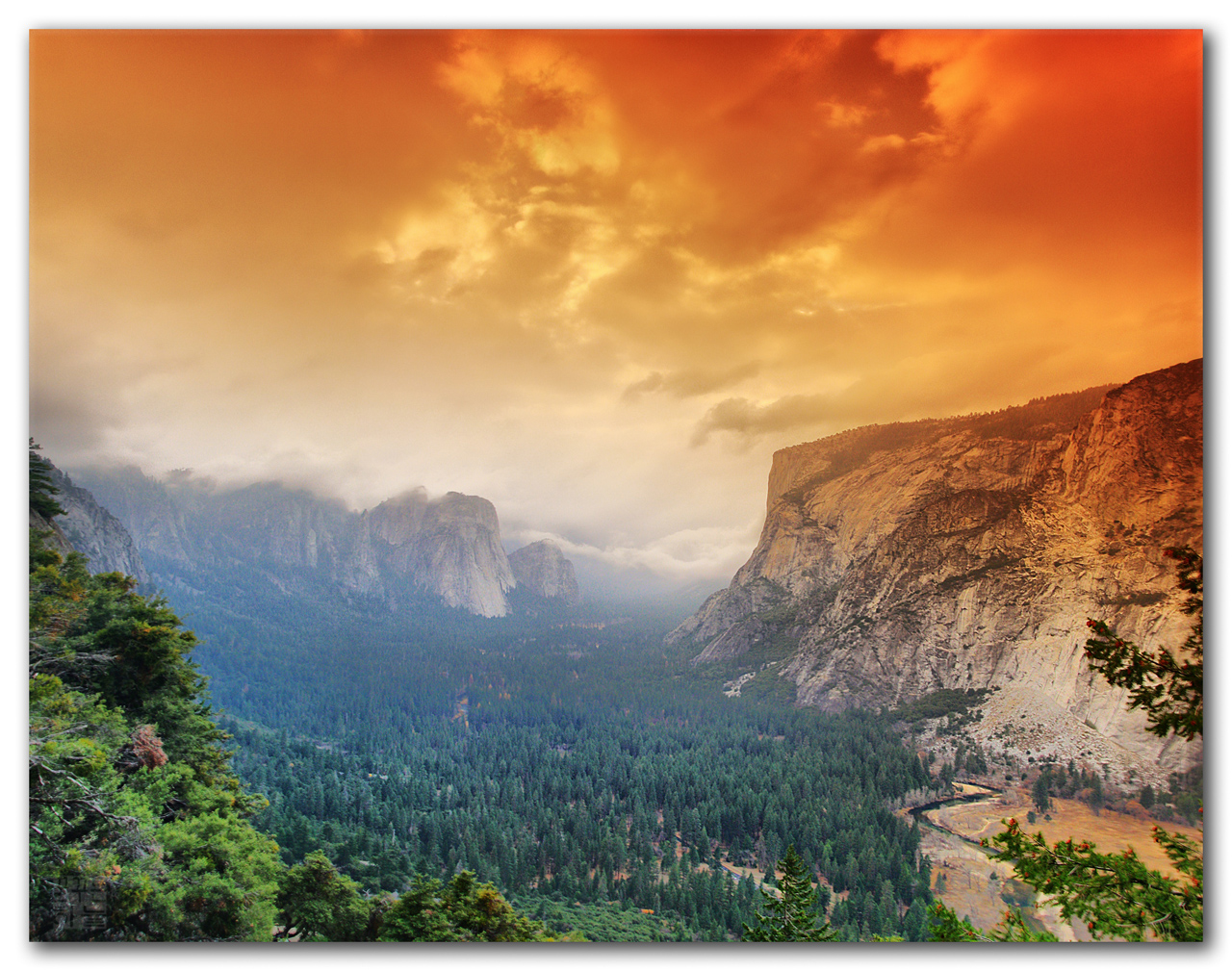 The Taking of Yosemite Valley, California